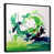 Black Floater Framed