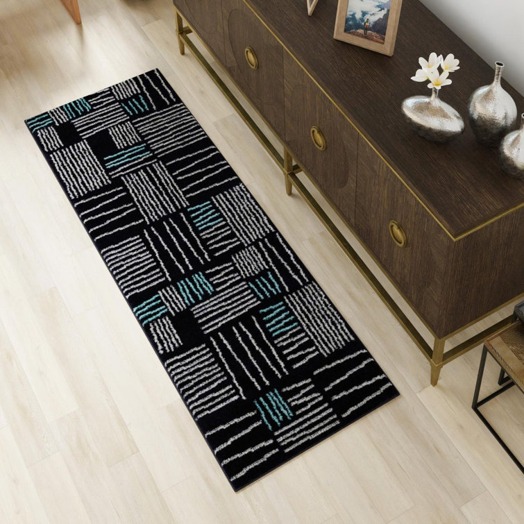 Anaka Synthetic Geometric Indoor Rug