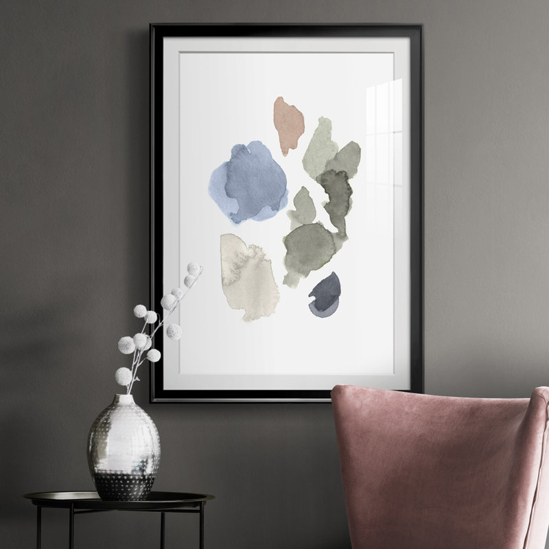 Impression «Fresh Start II», H 36,5 po x l 26,5 po x P 1 po, Cadre noir