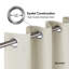 Radlee Polyester Blackout Grommet / Eyelet Curtain Pair-260767381