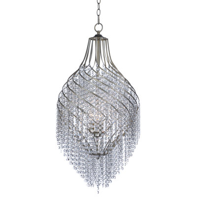 Lustre géométrique 3 lumières ombrées Dede