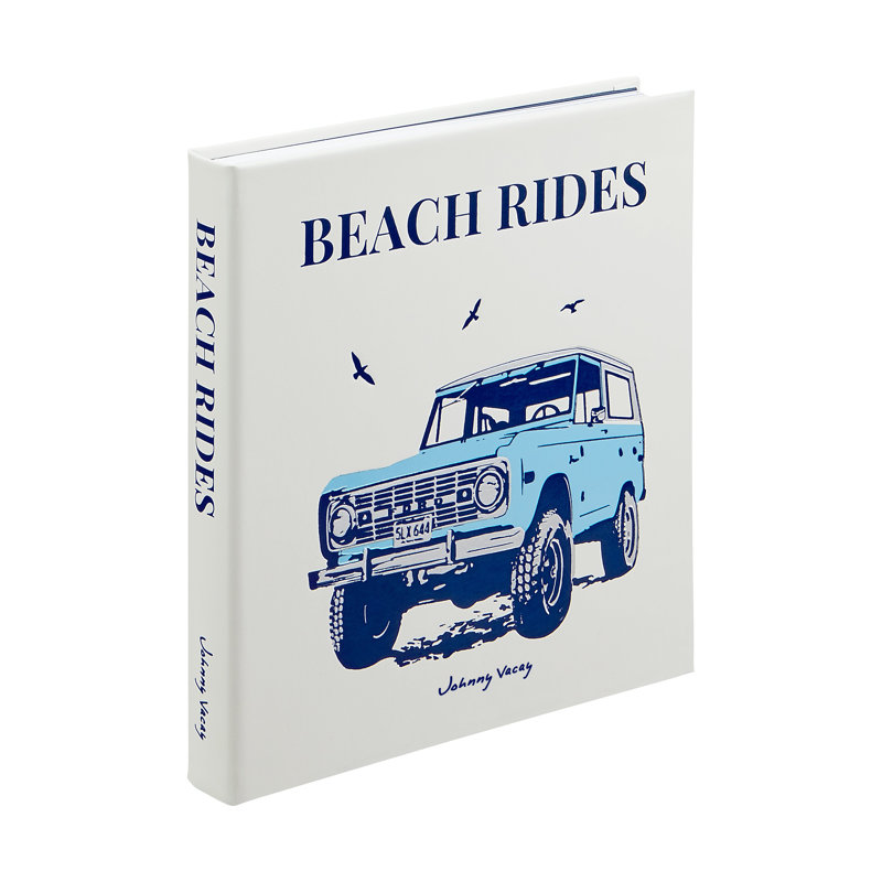 Beach Rides Leather Bound Book