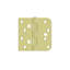 Deltana DE44058TT3 Paire de coins carrés et ronds en laiton poli 4 po x 4 po x 5/8 po Deltana-38784273