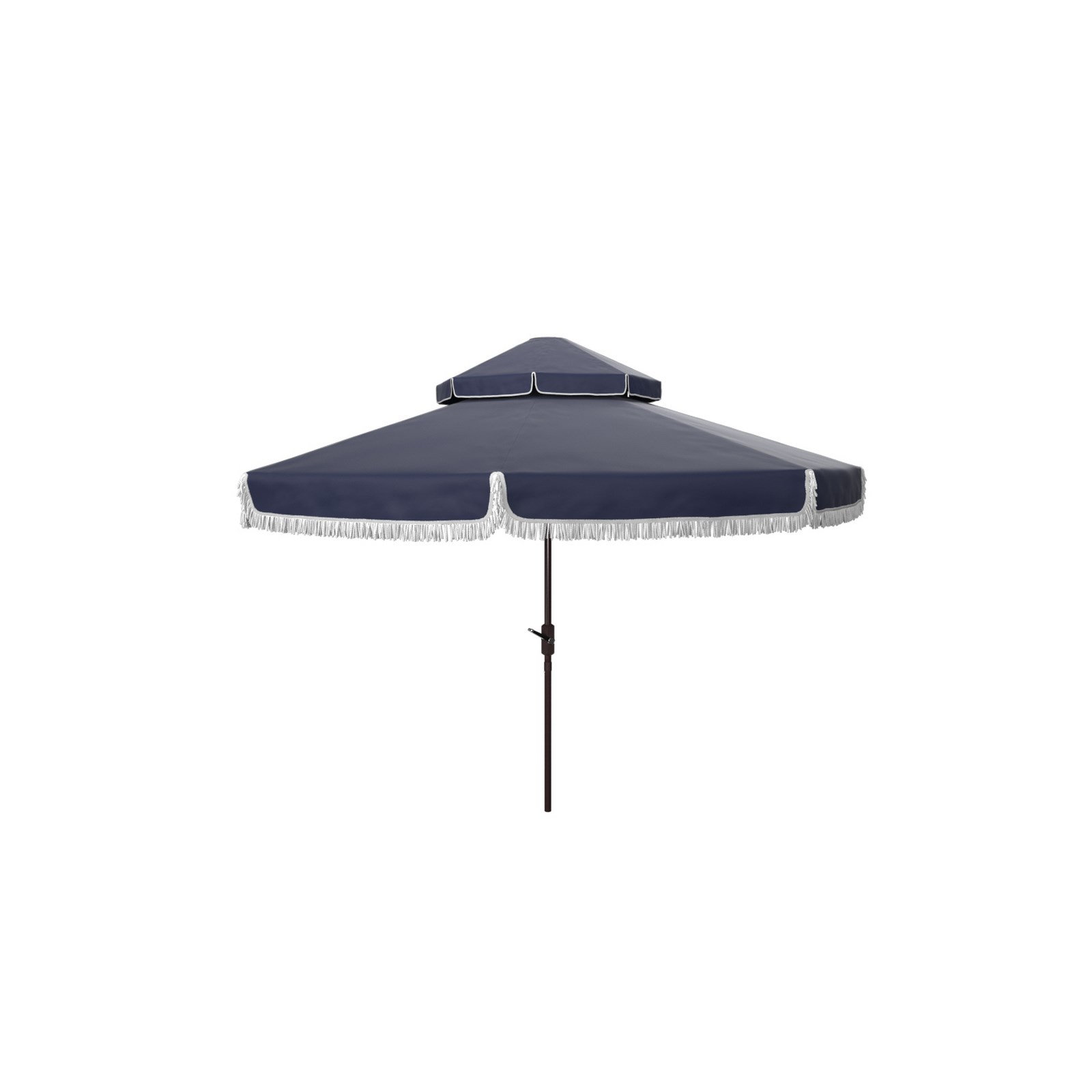 Tyler 101.18'' Outdoor Umbrella, Navy/White