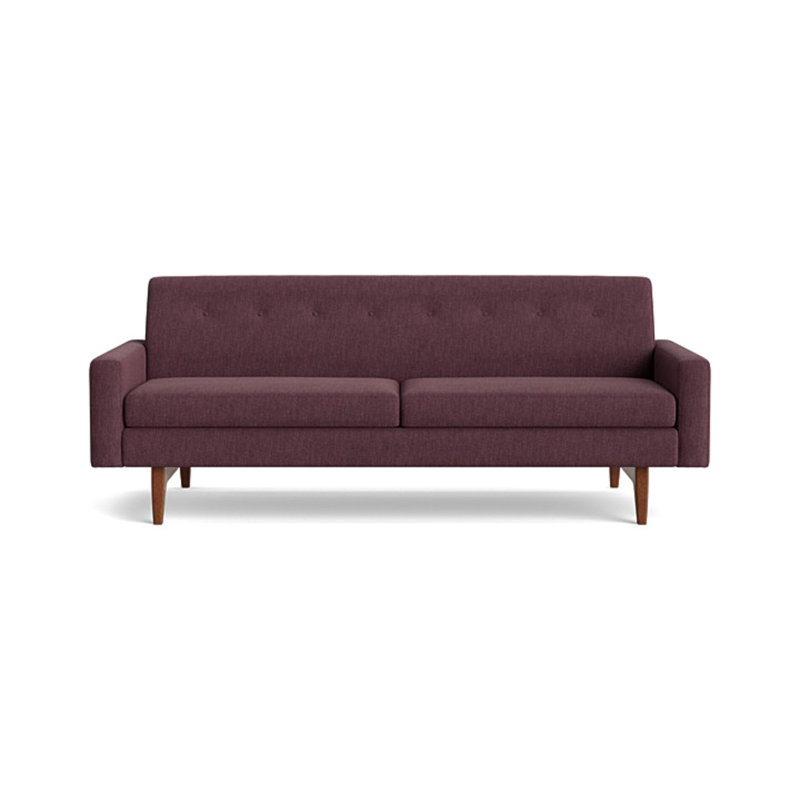 Tyler Sofa (85"), Performance Weave - Aubergine