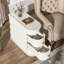 Solid Wood Frame End Table-1660492383