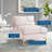 Ardent Performance Velvet Armless Chair-473262103