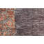 Hand-Knotted High-Quality Red and Gray Area Rug