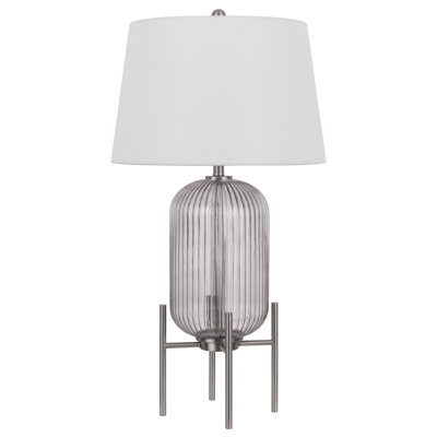 Lampe de table en verre Bernoussi