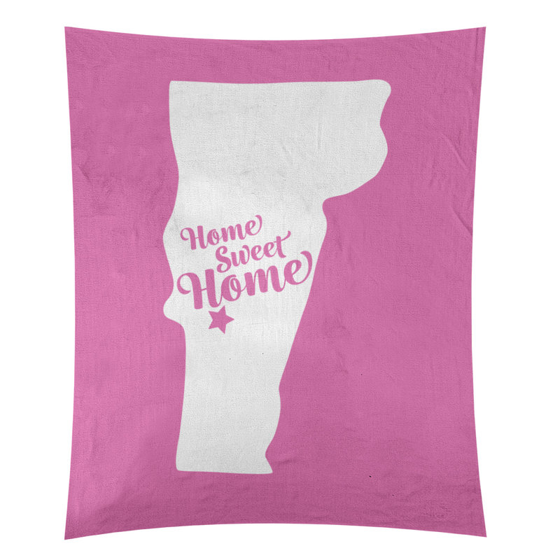 Tapisserie murale Home Sweet Rutland, H 27,5 po x l 37,5 po, Rose