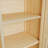 Small And Slim Single-Door Storage Solution For Home - 2 Open Shelves Hidden Cupboard, Fits Corners, Freestanding Linen Tower, Easy Assembly, 34.12 Lb Product Weight