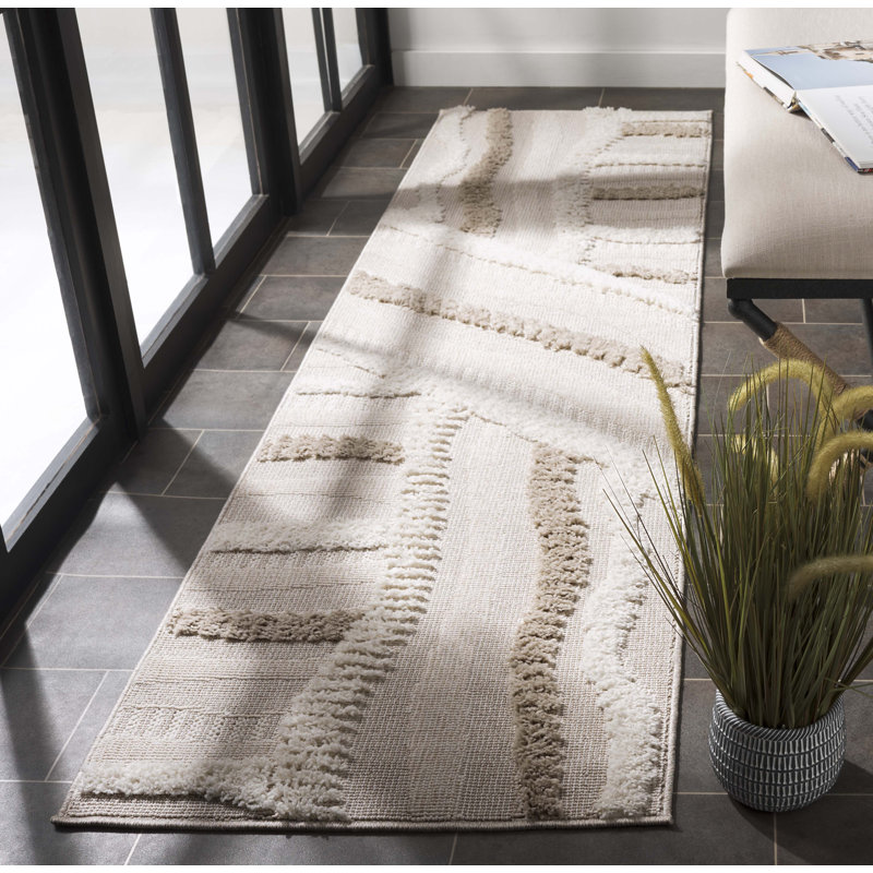 Kirrah Performance Abstract Rug, Runner 2'2" x 8'