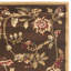 Tapis brun / bourgogne à motif floral Maggio-21588009