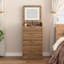 Vanity with Mirror and Seat