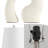 Tula 19" Scandinavian Minimalist Ceramic Arch LED Table Lamp