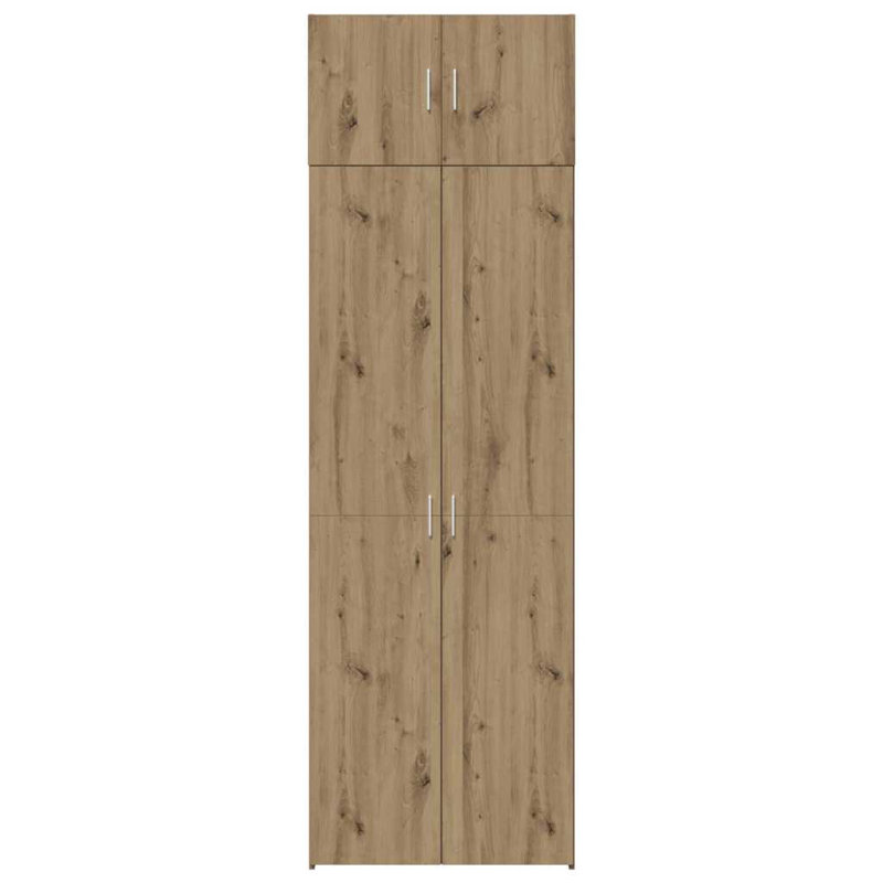 Storage Cabinet 70X42.5X225 Cm Engineered Wood, Artisan Oak