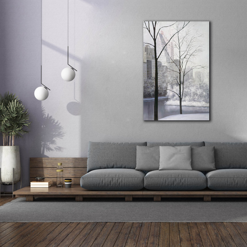 «Central Park» par Diane Romanello, H 60 po x l 40 po x P 1,5 po
