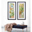 « automne assemblement », ensemble de 2 reproductions de peintures à l’acrylique encadrées-31761745