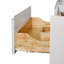   Ensemble de meuble-lavabo mural ovale double 72 po avec comptoir à quartz blanc de Carrare, Ensuko-1754757222-1754757224