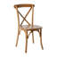 Arquit Stackable Cross-Back Wooden Bistro Chair-125324606-33388892
