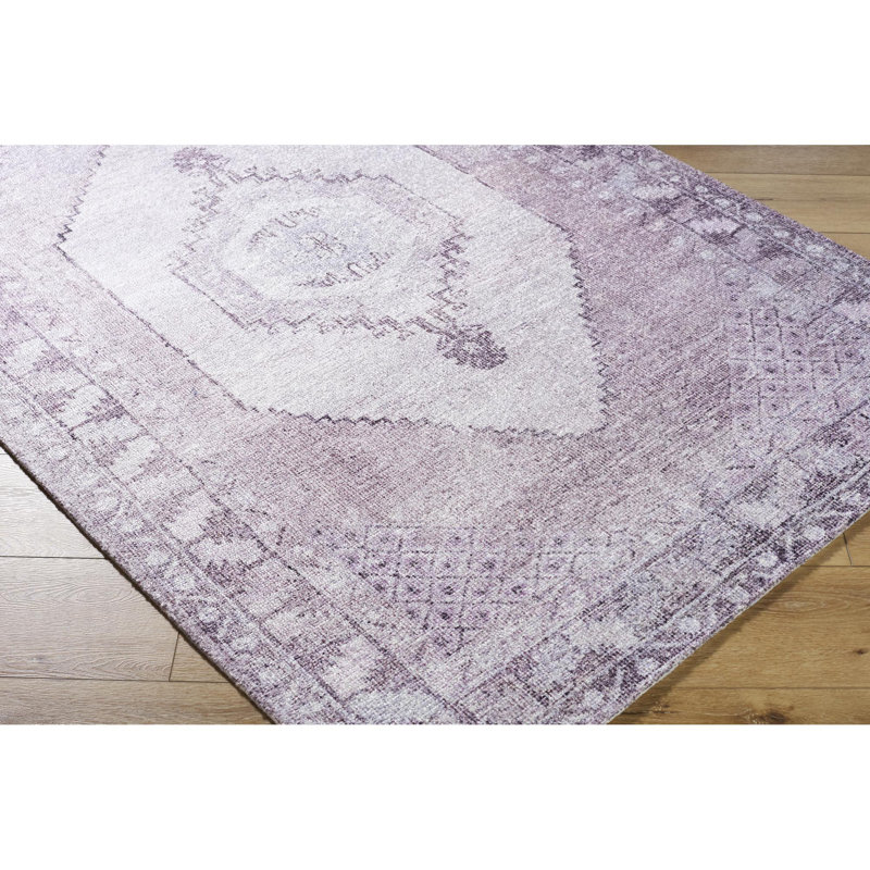 Tapis traditionnel touffeté à la main Arfon, Rectangle 9 pi x 12 pi