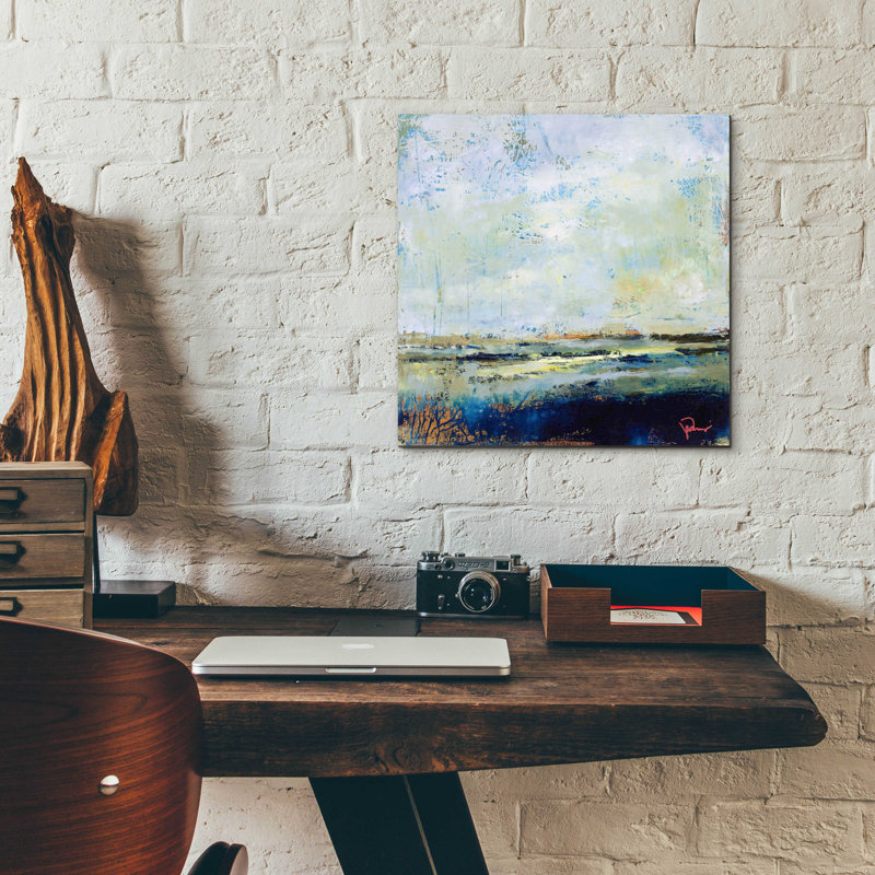 «Low Tide» par Patrick Dennis, H 12 po x l 12 po x P 0,13 po