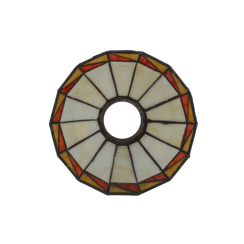 Abat-jour empire en verre 4 po Prairie