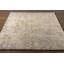 Tapis abstrait beige touffeté à la main-70927101