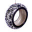 Mangeoire en céramique bleu marine faite à la main de style Alcaval® Talavera