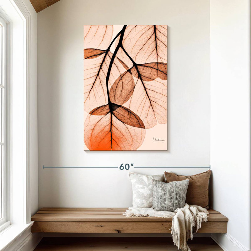Harnek Orange Eucalyptus I, 45" H x 30" W