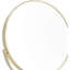 Miroir de plancher rond en fer