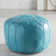 Cherise Moroccan Leather Pouf