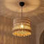 Luminaire suspendu en macramé tissé The Terra