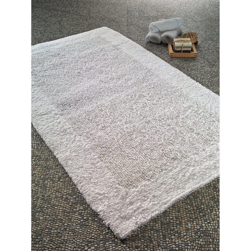 Tapis de bain Marienthal, Beige / Blanc, H 0,4 po x l 22 po x L 24 po