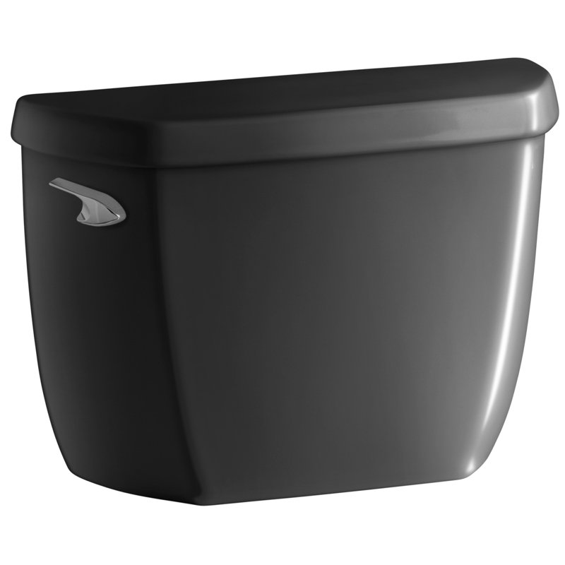 Wellworth 1.0 GPF Toilet Tank, Black