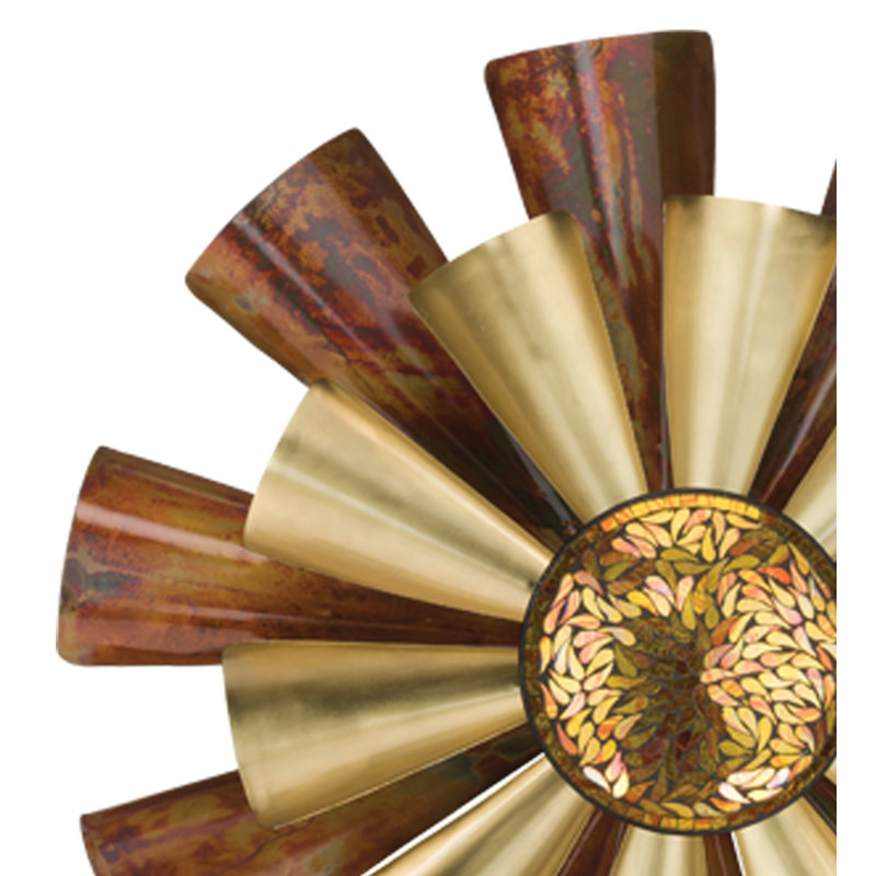26" Wind Spinner - Copper Flame
