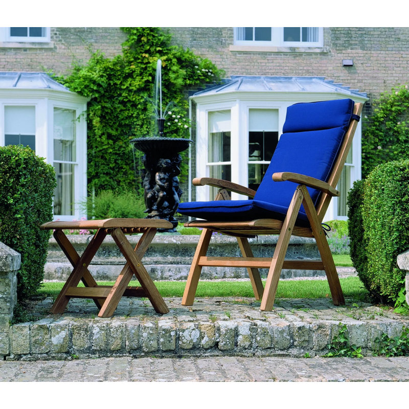 Ascot Outdoor Square Teak Side Table