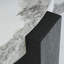 Table basse avec table d'appoint Bianco White