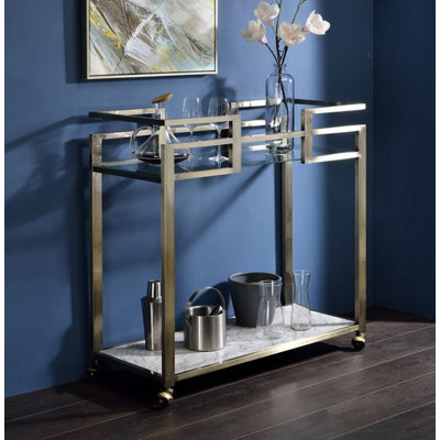 SERVING CART