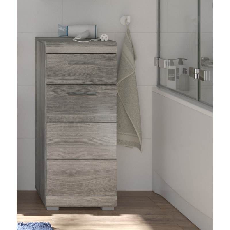 Aullville Freestanding Bathroom Cabinet
