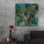«Midnight Tropical Leaves» par Silvia Vassileva - peinture sans cadre-284446685