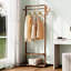 65.5cm Rolling Clothing Rack
