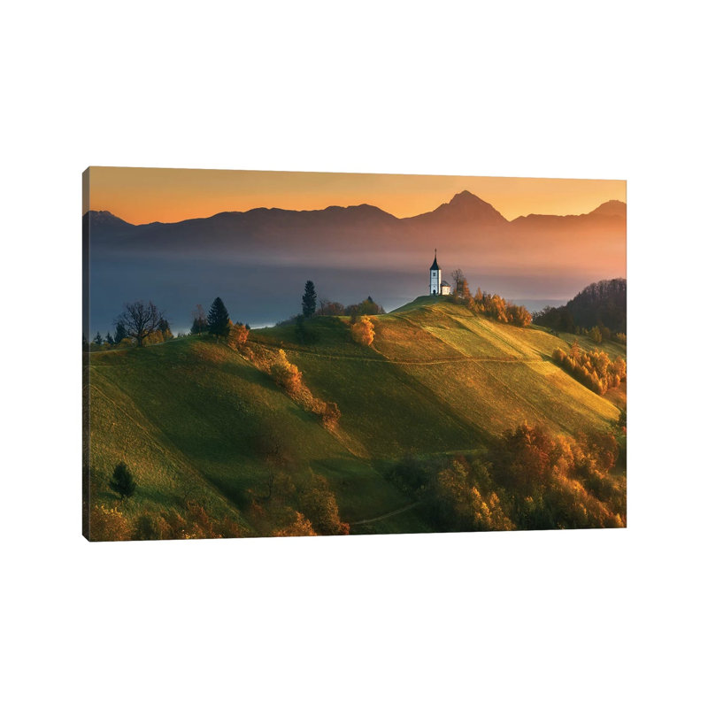 Autumn Light... 1 Piece Wrapped Canvas Wall Art, 30.48cm H x 45.72cm W x 1.905cm D