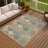 Machine Washable Indoor/Outdoor Chantille ACN2863 Americana Rug-969044415-969044392