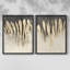 ABSTRACT Series DCCCLxxxxi - Impression encadrée de qualité supérieure - prêt à être accroché - pas de clous requis - pas de clous requis-307444168-307444171