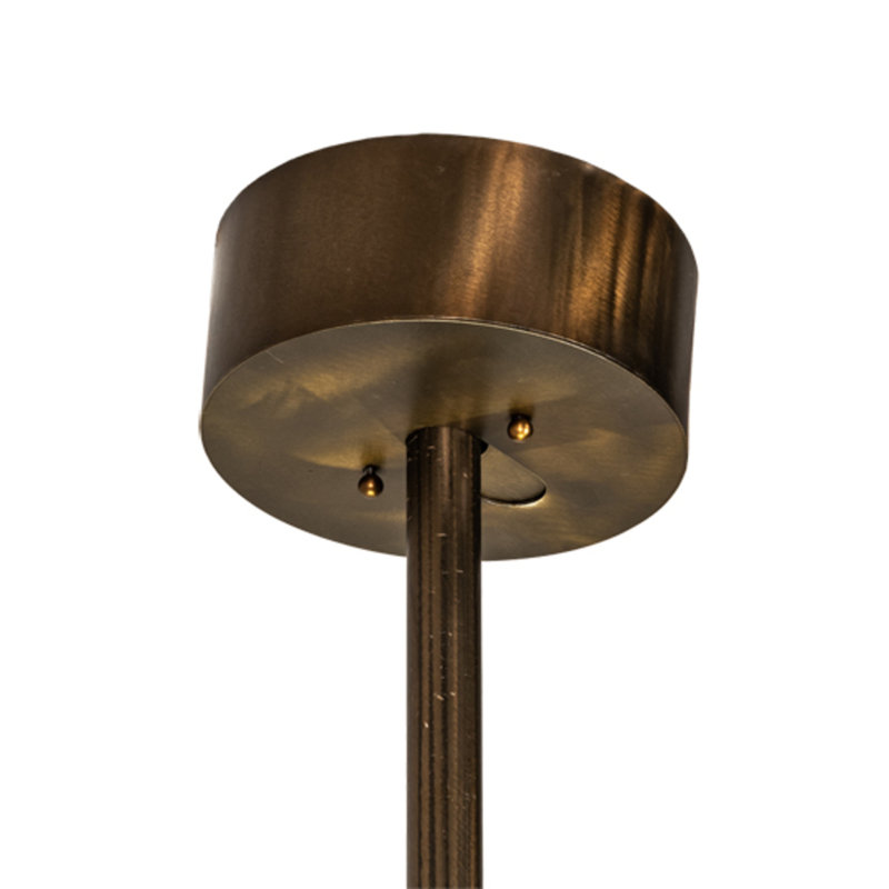 Tall Pines LED Downrod Ceiling Fan