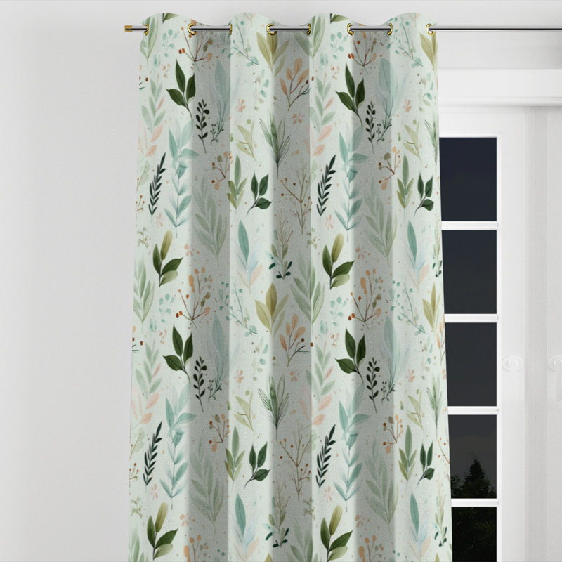 Panneaux de rideaux Modern, Œillets dorés, L 52 po x L 120 po