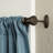 Linc Metal Adjustable Single Curtain Rod-33350185-33350186
