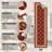 Non-Slip Trellis Area Rug For Living Room, Hallway Runner, Entryway Rug, Red-418218036