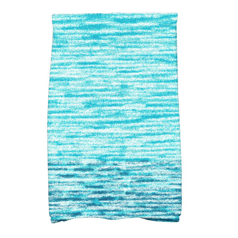 Serviette de thé en sergé Eastbourne, Bleu sarcelle